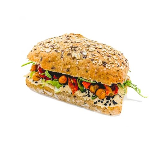 Broodje Hummus Tahin (Vegan)